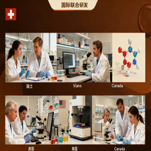 国际研发合作图标